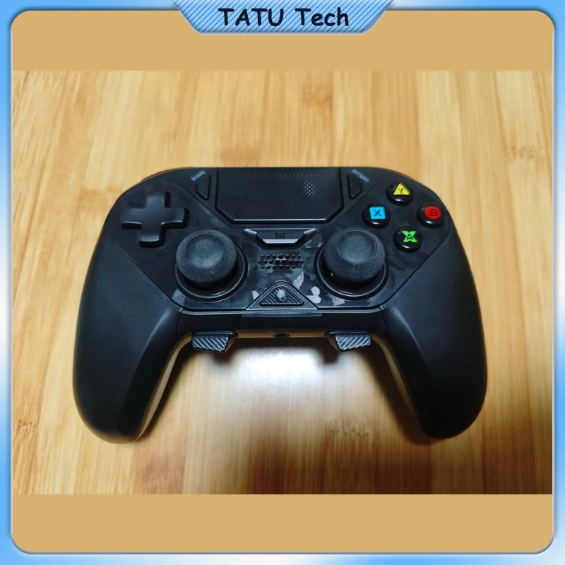 Jiying D4 Symmetric Wireless Game Controller TMR Anti‑Drift Joystick Hall Trigger for PC Steam iOS Android