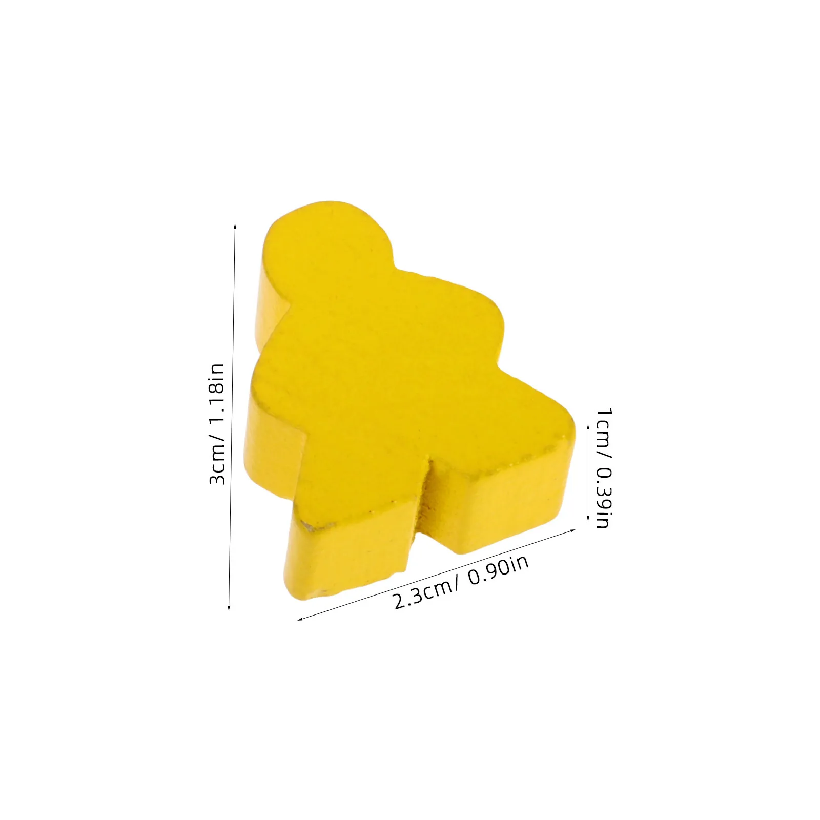 40 قطعة من قطع الشطرنج الخشبية، رموز ألعاب ملونة لألعاب الطاولة، مجموعة بديلة، ملحقات ألعاب الطاولة ذات لمسة نهائية ناعمة