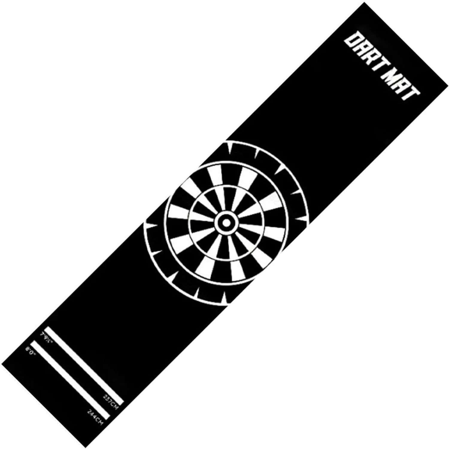 VIKAMA Standard Distance Marked Dart Runner Mat Anti-slip Durable Washable Floor Mat Game Room Carpet Home Decoration - view 5