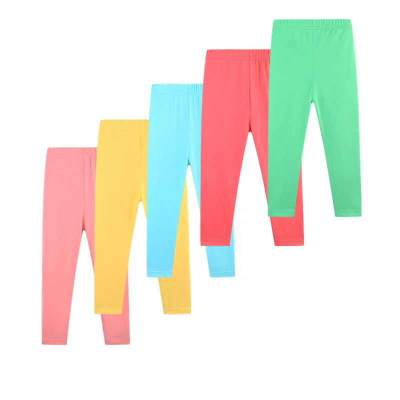 

Plain Colorful Baby Girls Legging Pants Solid Cute Summer Autumn Spring Skinny Pants Baby Clothes for Kids Girls
