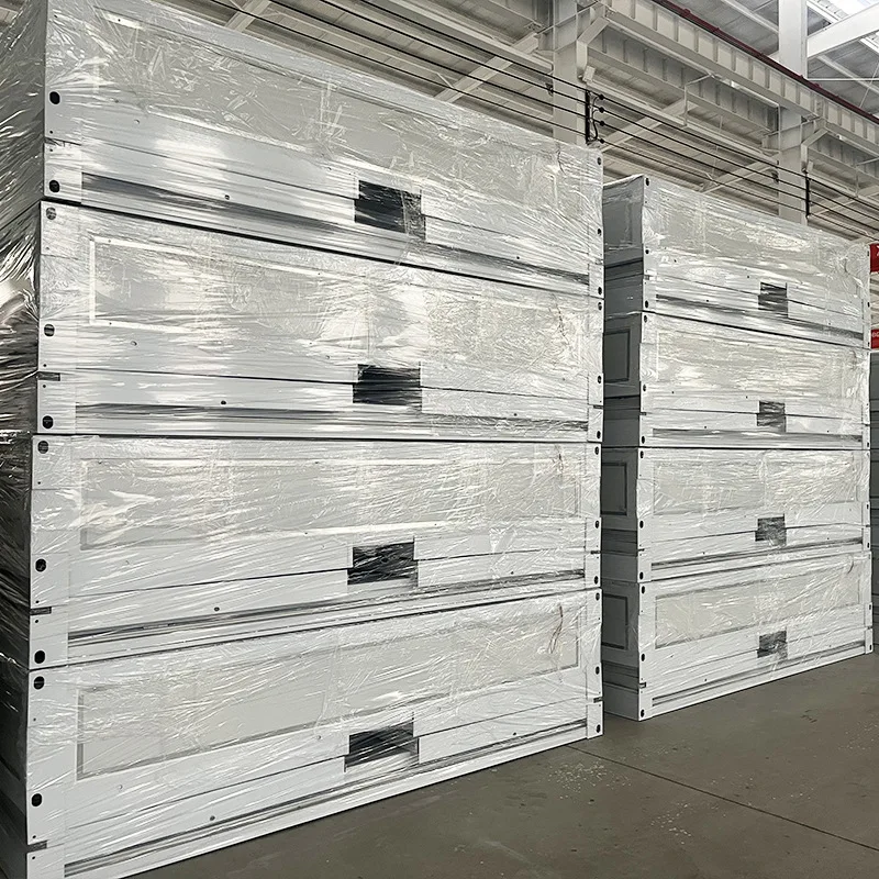 Portable Mobile Folding Steel Structure Prefab Premade Tiny House 10x20 Shipping Storage Container Car Garage Sandwich Panel