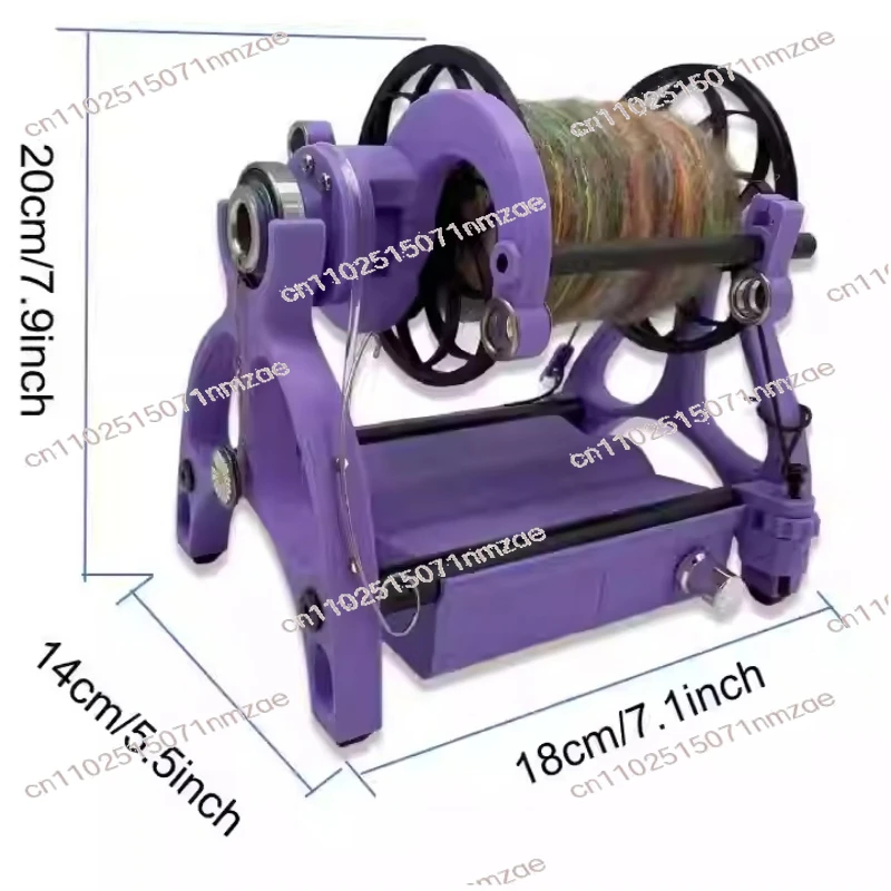 Hair Spinning Thread  Master 25th Edition Electric Small Spinning Wheel Cat Hair Dog