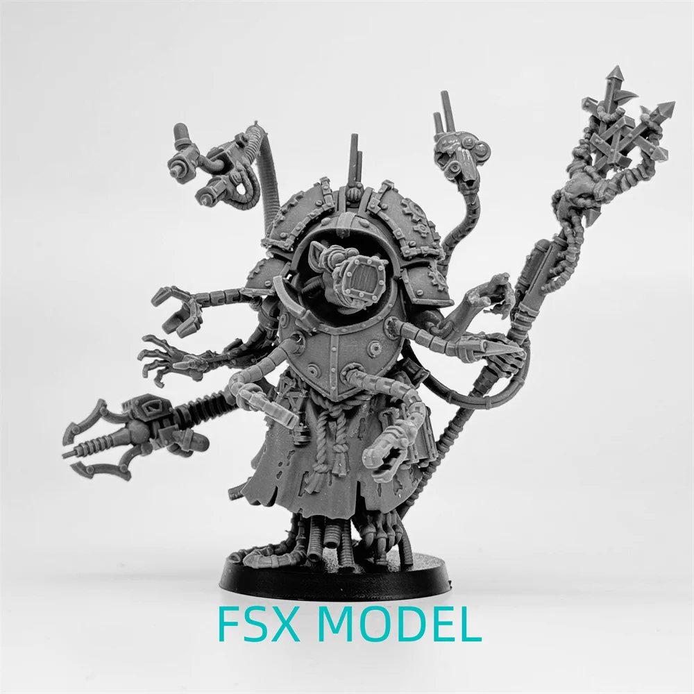 Raticus Priest Resin Model Fantasy RPG Unpainted Miniature Tabletop Wargaming