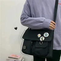 Xierya Women Canvas Messenger Bag Youth Ladies Fashion Shoulder Bag Student Large Capacity Female Crossbody Bags Woman Packet - Image 5