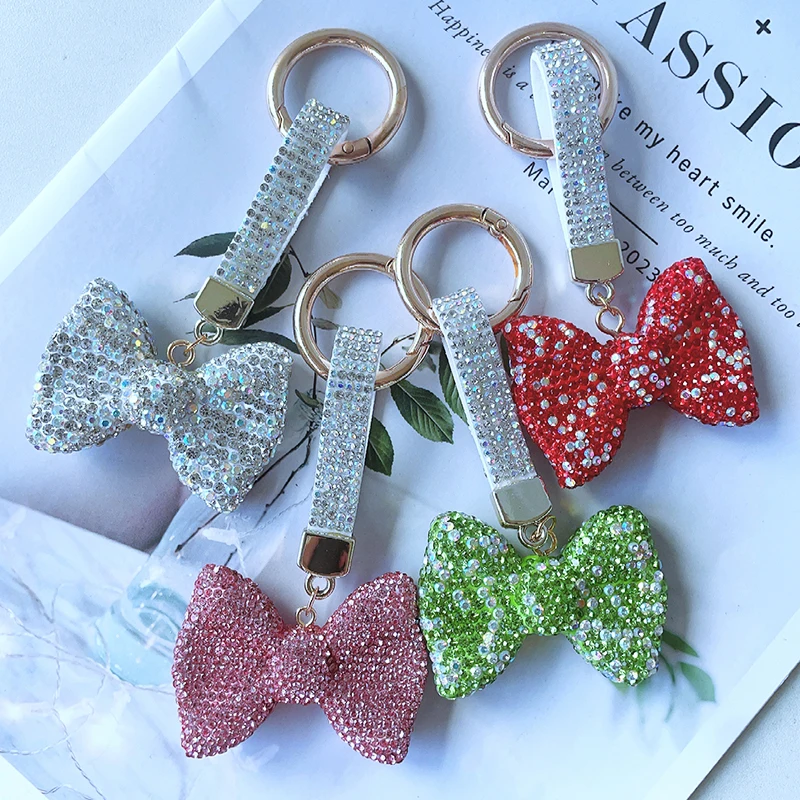 Clay Rhinestone Bow… - image