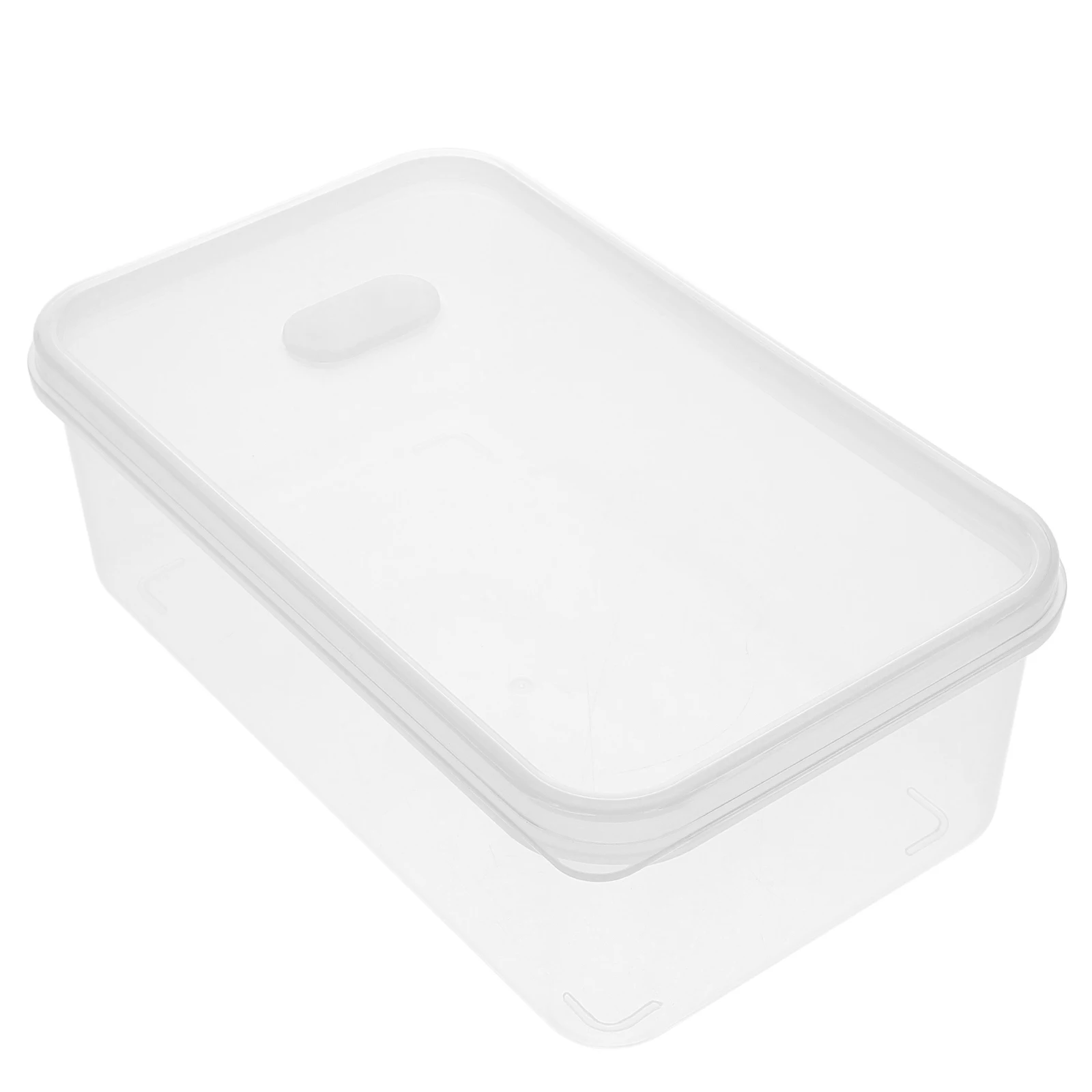 Caja de almacenamiento de alimentos con tapas transparentes, contenedores para congelador de cocina, loncheras de plástico, preparación de comidas, almacenamiento de aperitivos, fruta, Sushi