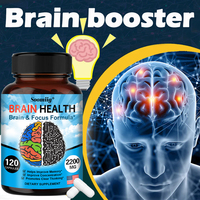 Soomiig Brain Health - Brain & Focus Formula - 2200mg Brain Booster with B6, B12- Helps Improve Memory, Focus and Clear Thinking