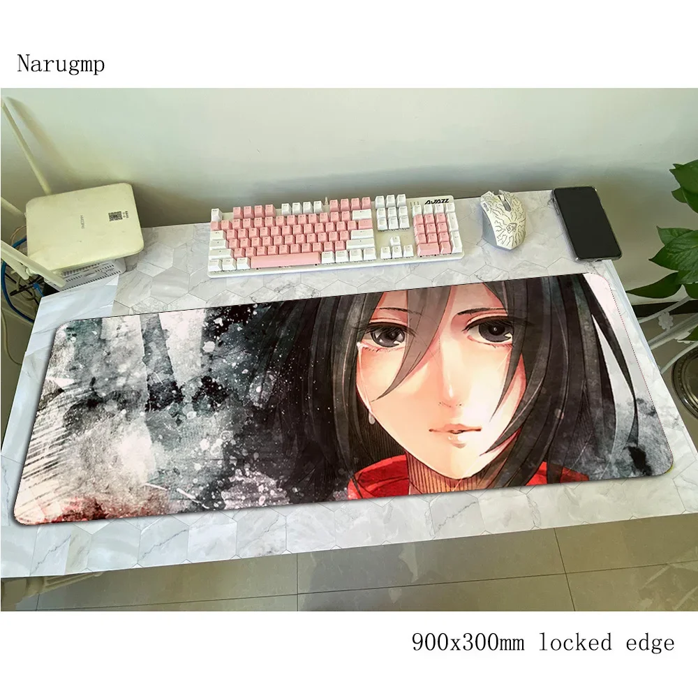 ataque-ao-tita-mouse-pad-90x30cm-mousepads-kawaii-melhor-gaming-mousepad-gamer-bonito-grande-personalizado-mouse-pads-teclado-pc-pad