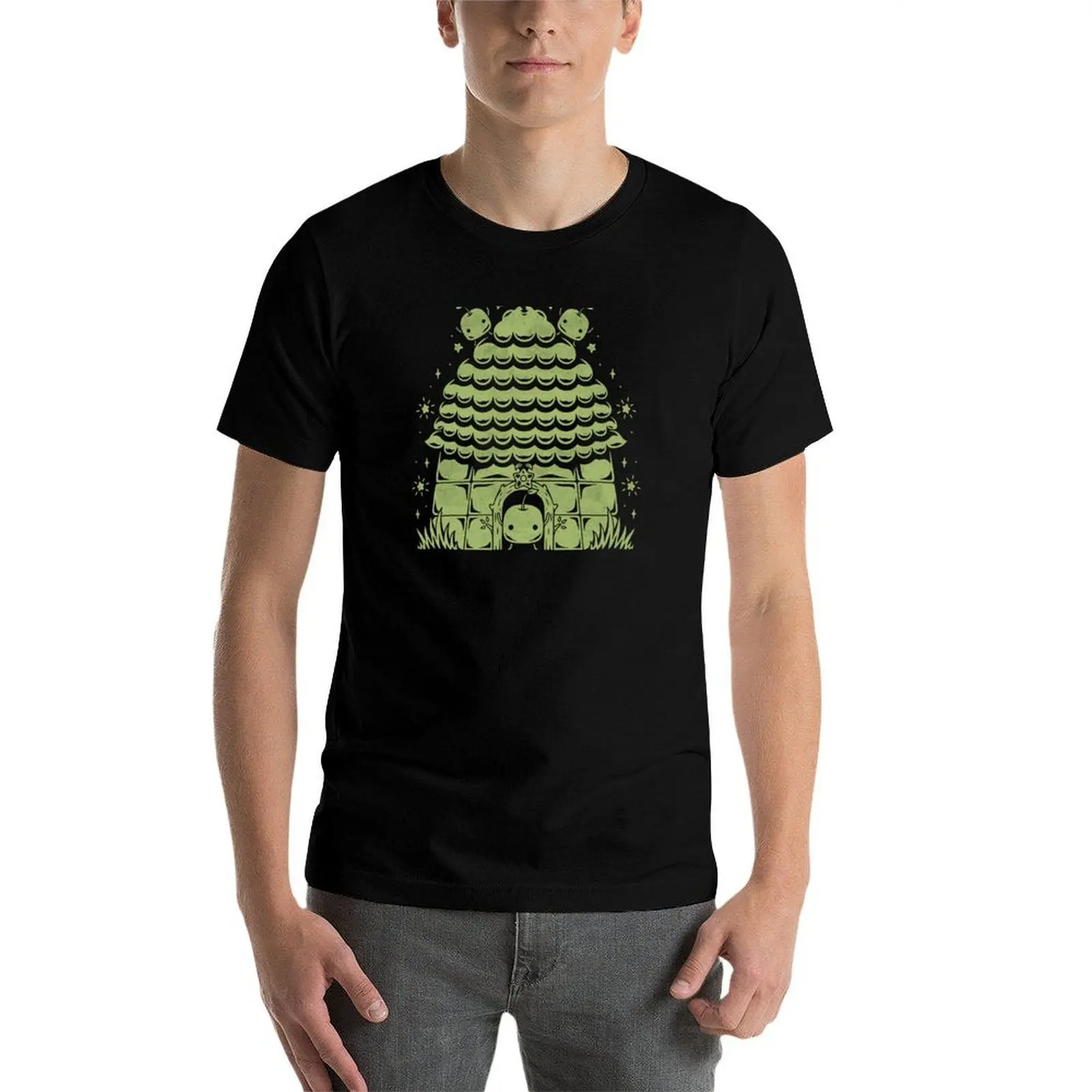 

The Junimo Hut T-Shirt men t shirt cotton 100% t shirts with prints T-Shirt
