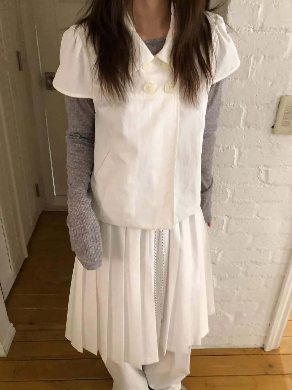 Retro Zweireiher Blase-Slee Lose Casual irt frauen Sommer Neue Sle College Wind Bluse Faionable Pendeln Kleidung