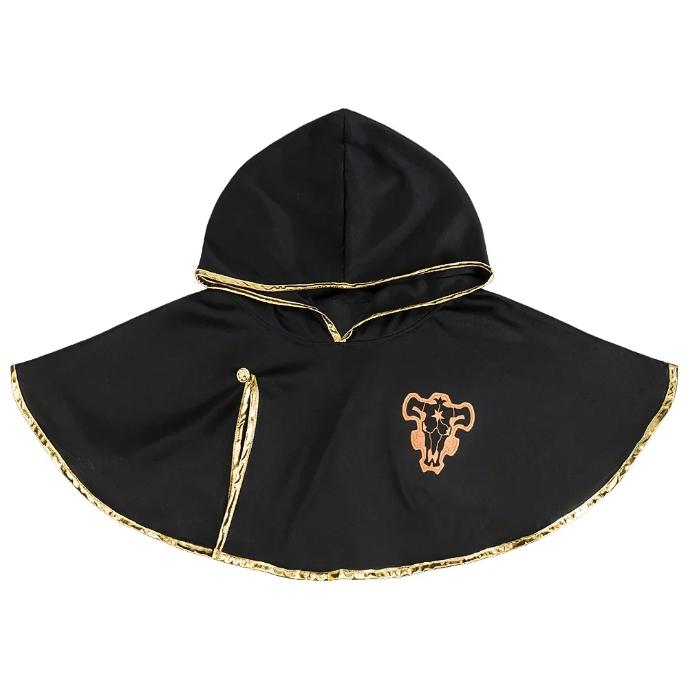 Anime Black Clover Asta Cloak Shawl Headband Anime Cosplay Costume Man Cloak Halloween Costumes