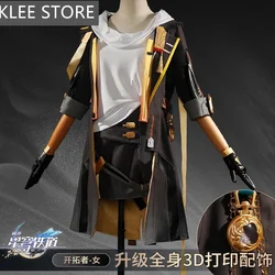 Honkai: Star Rail Trailblazer Stelle Game Suit Lovely Uniform Cosplay Costume Halloween Party Role Play Outfit Women