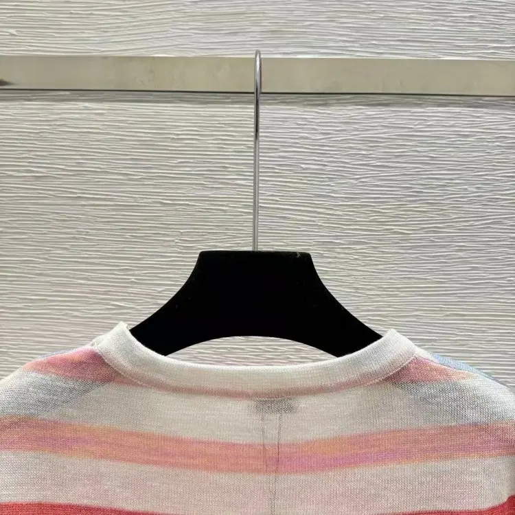 Spring Summer New Arrival Women's Knit Cardigan Short Sleeve Open Front Sweater Top