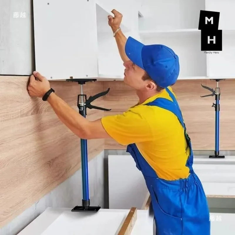 

Hanging Cabinet Installation Support Woodworking Ceiling Cabinet Telescopic Bracket Support Frame Adjustable Lifting Support Rod