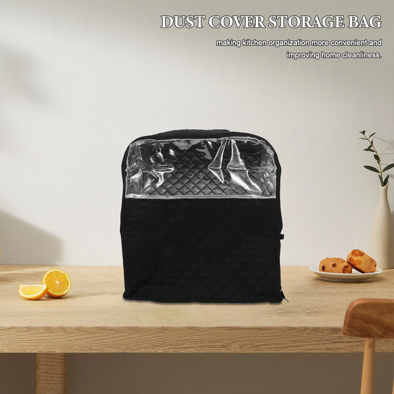 Fotografia 5: Capa Protetora para Batedeira e Liquidificador, Compatível com Modelos de 6, 7 e 8 Quartos, com Zíper e Bolsa de Armazenamento