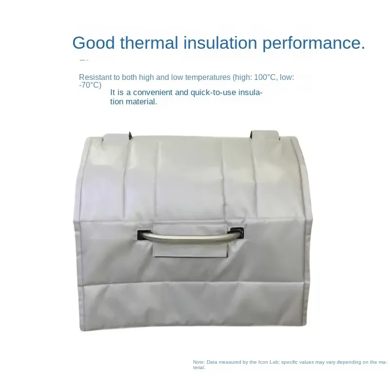 High-Temperature Resistant Equipment Insulation Flange Protective Sleeve Steam Pipe Wrapping Cloth Detachable Valve Check