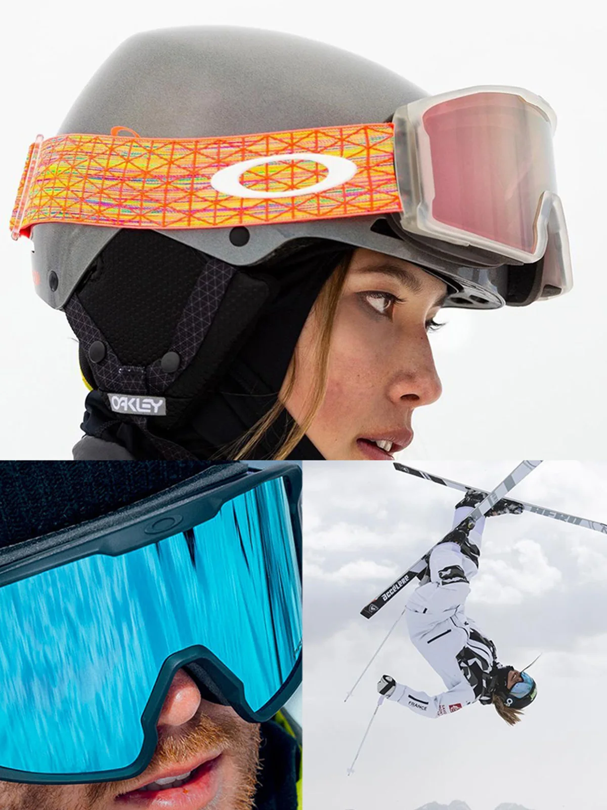 AliExpress Oakley Line Miner [M] Ski Goggles, Snow Goggles with Prizm Lenses, Model [7093], Unisex Protective Eyewear