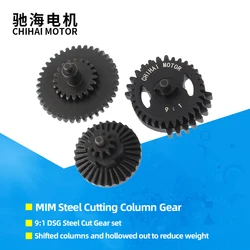 Steel Cut 9:1 High Torque Gear Set for Ver2/3 AEG Gearbox Hunting Army Paintball Game Accessories