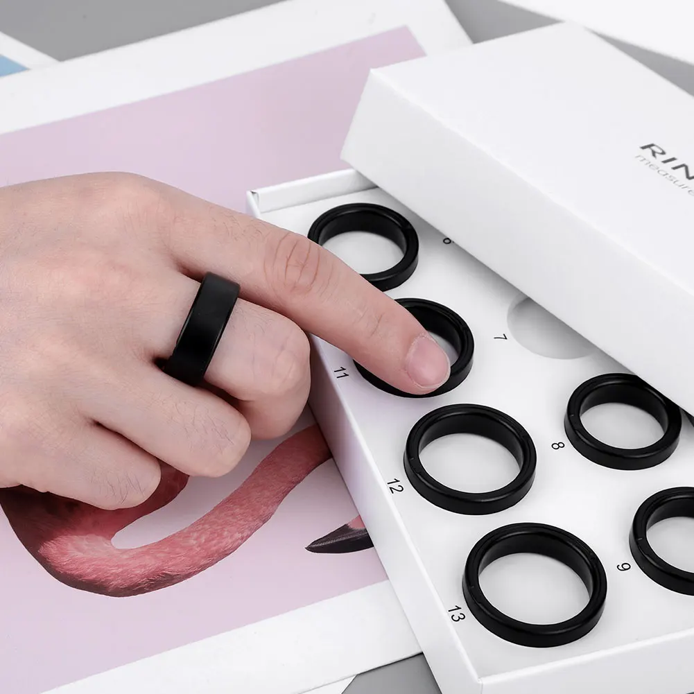 طقم تحجيم الحلقة الذكية حجم عدة أولاً قبل شراء 8 عينة حلقة ابحث عن مجموعة تحجيم الحلقة المثالية مقاسات 6 -13