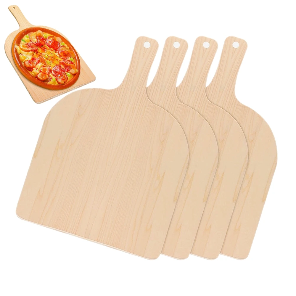 

1/2/5PCS Wooden Pizza Shovel With Wooden Handle Pizza Shovel Cake Shovel Baking Tools Pizza Tray Plate Bakeware Pastry Tools