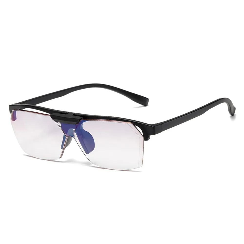 

Vintage Flip Up Reading Glasses Ultralight Eye Protection Presbyopia Eyeglasses PC Hyperopia Glasses Office
