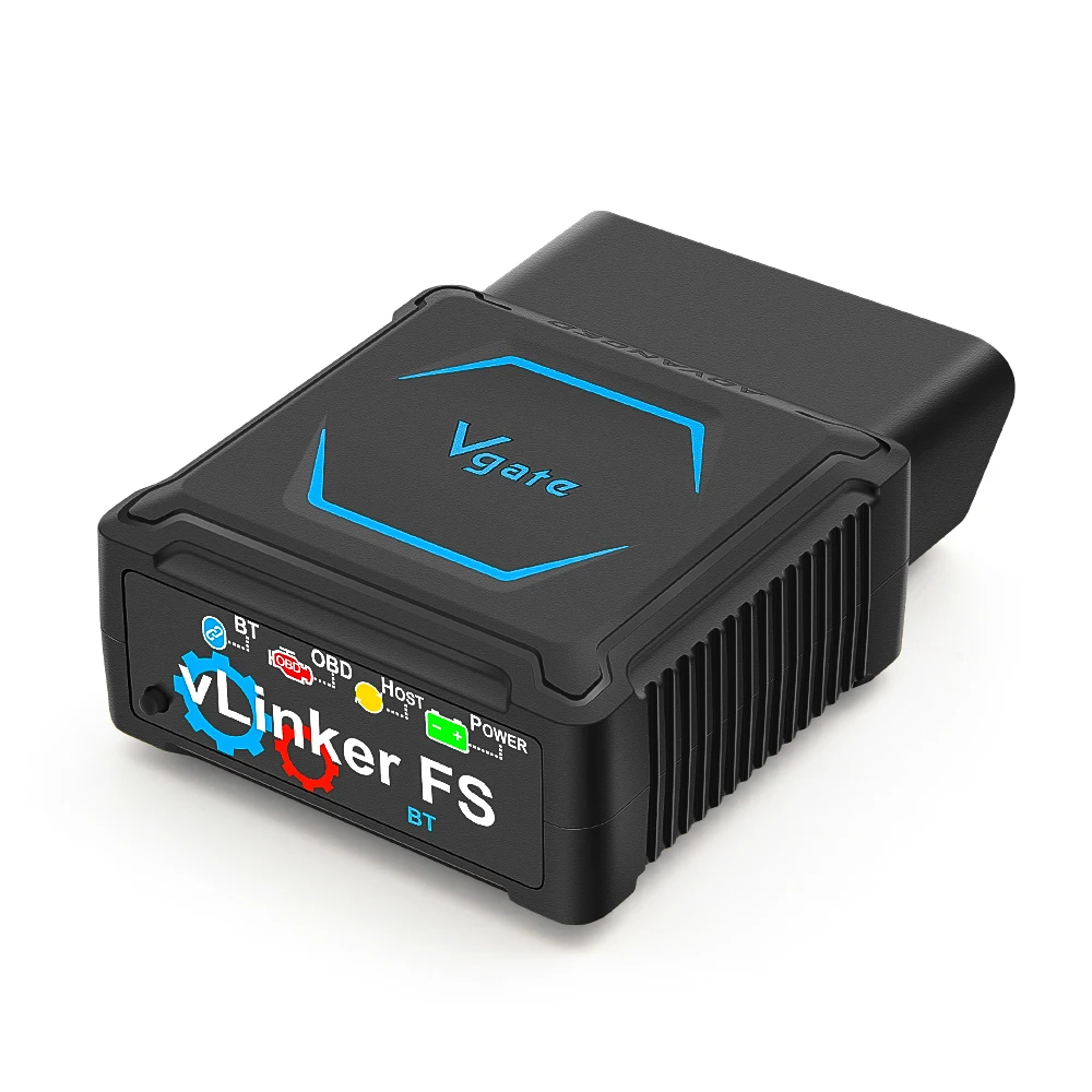 Vgate vLinker FS Bluetooth for Android/IOS for Ford FORScan ELM327 OBD2 HS MS CAN Car Professional-grade Diagnostic Scanner Tool