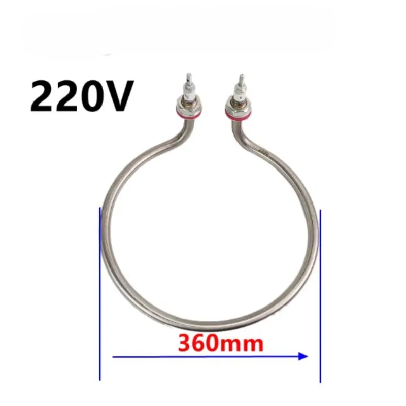 موقد الماء والكهرباء وعاء المعكرونة إناء للحساء أنبوب التدفئة الكهربائية 220v380v أنبوب التدفئة
