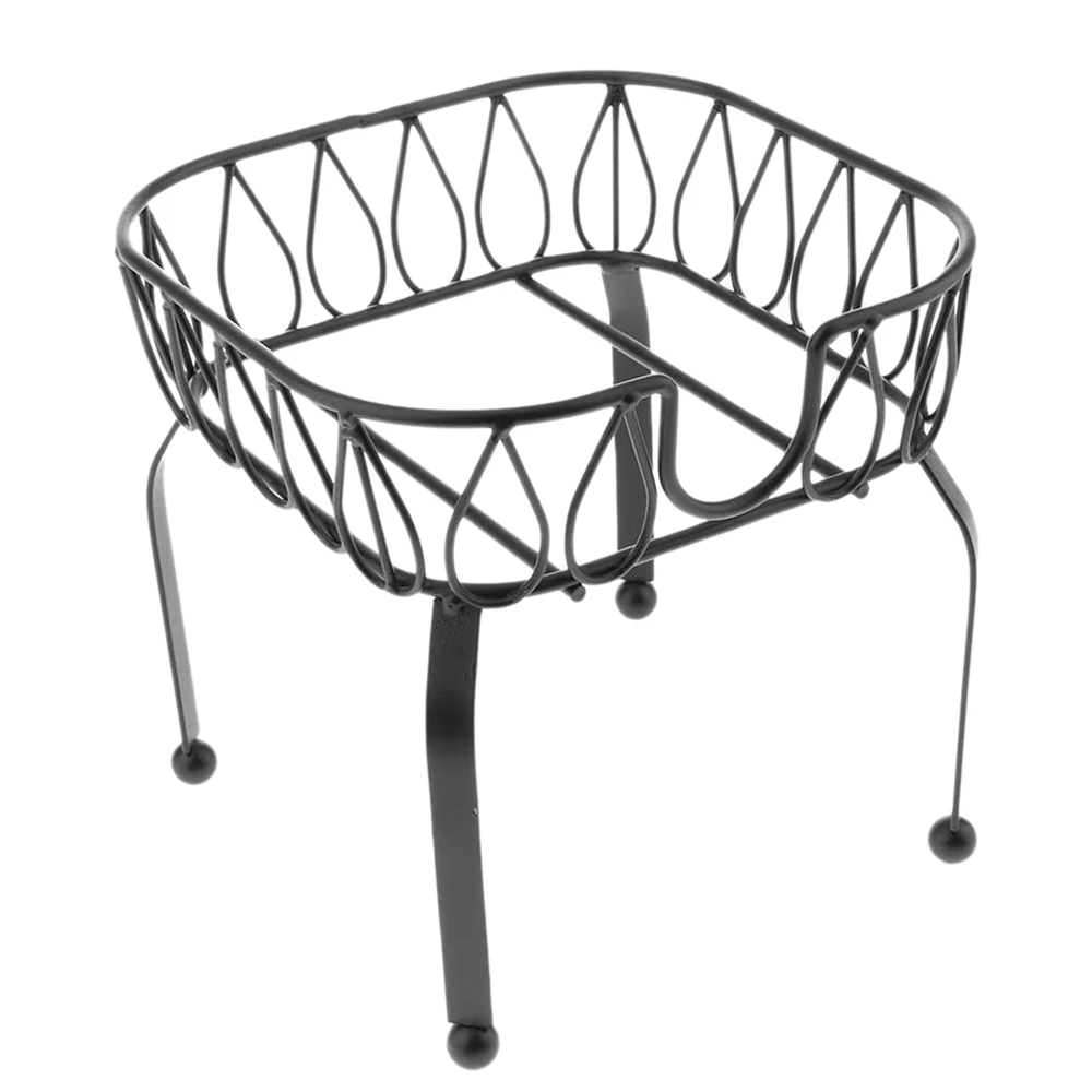 Ablk metal ferro bebida dispensador suporte cesta festa suco balde de chá suporte para pub bar café suco chá vinho cerveja