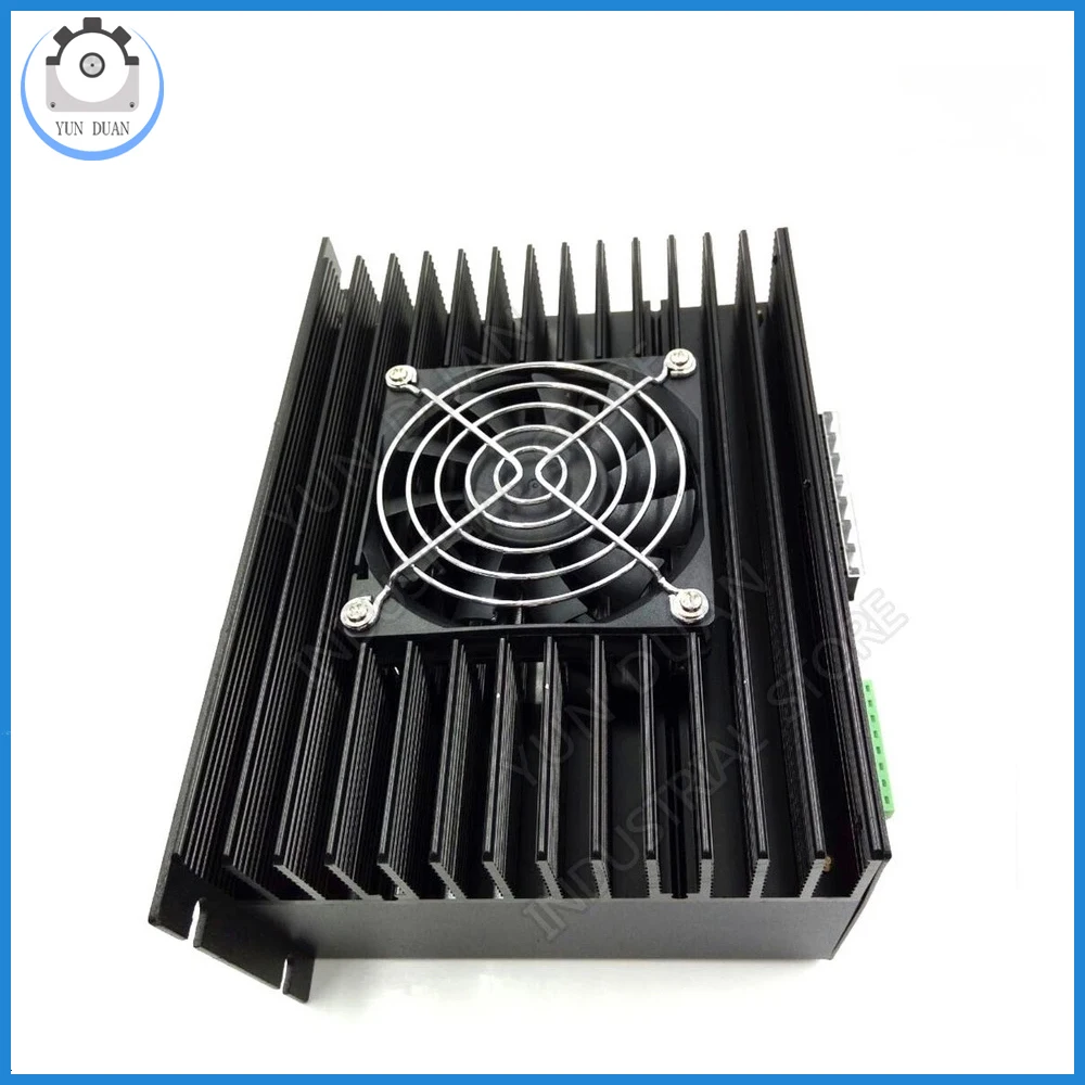 Jogo 3ph 32 dsp AC80-220V 110v microstep do motorista do motor de passo de 12/16/20nm nema42 com torque fanhigh refrigerando para o motor do cnc nema 42
