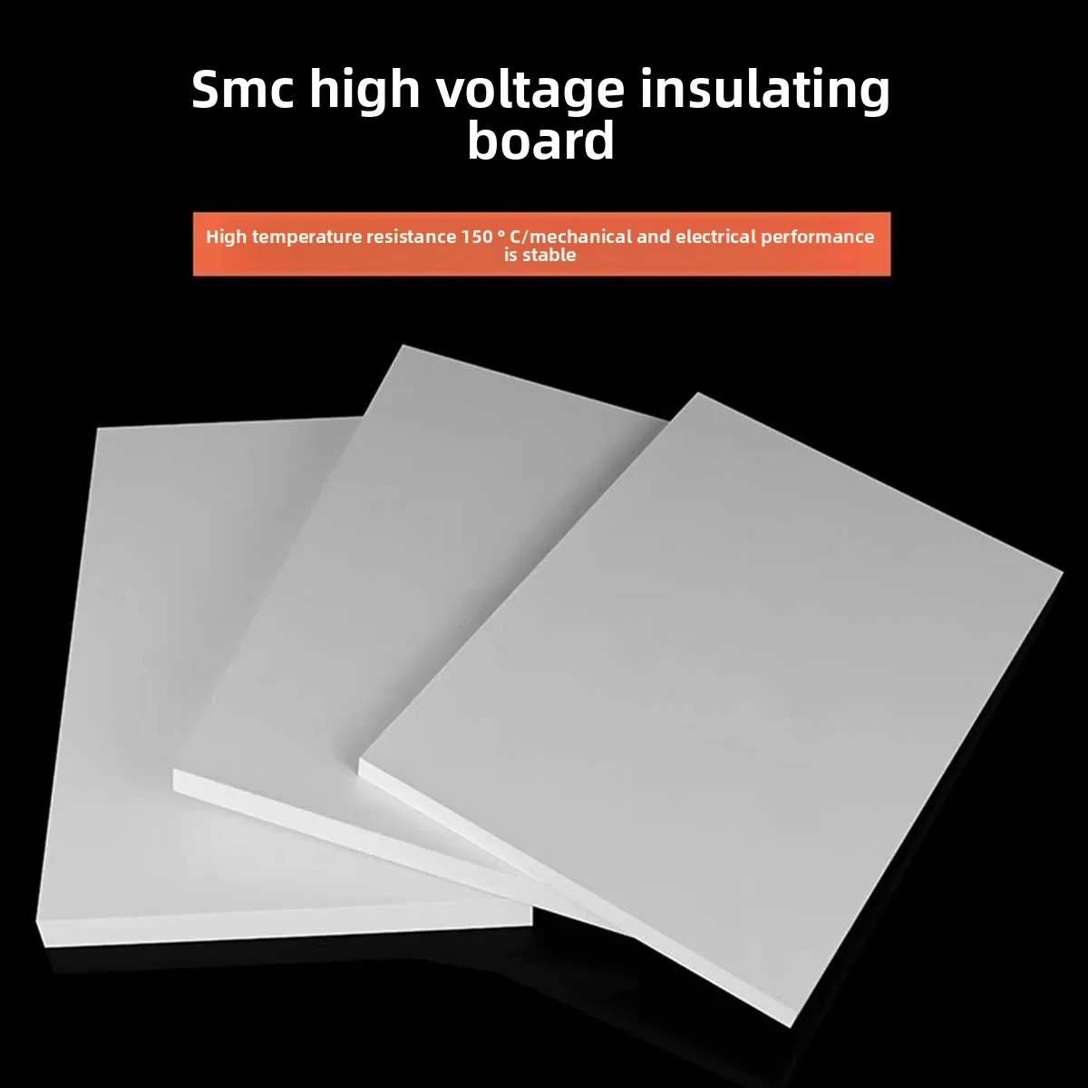 SMC Insulation Board, High Temperature Resistant Fireproof Board, Electrical Box, Flame-Retardant Hard Board Customization