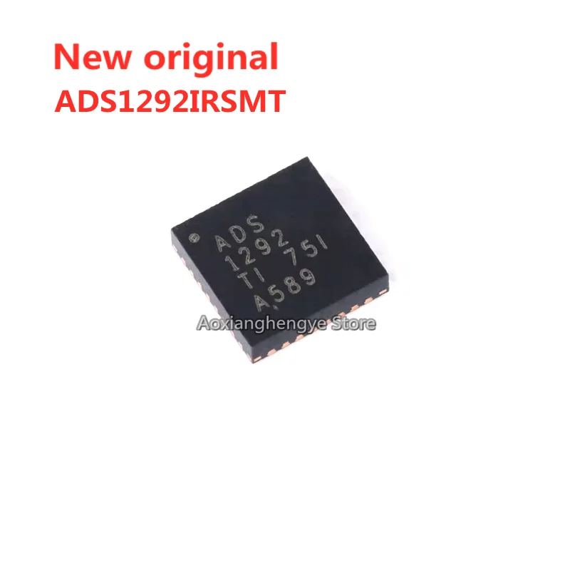 5PCS ADS1292IRSMT ADS1292 VQFN-32 Low-power, 2-channel, 24-bit analog front end for physiological signal measurement