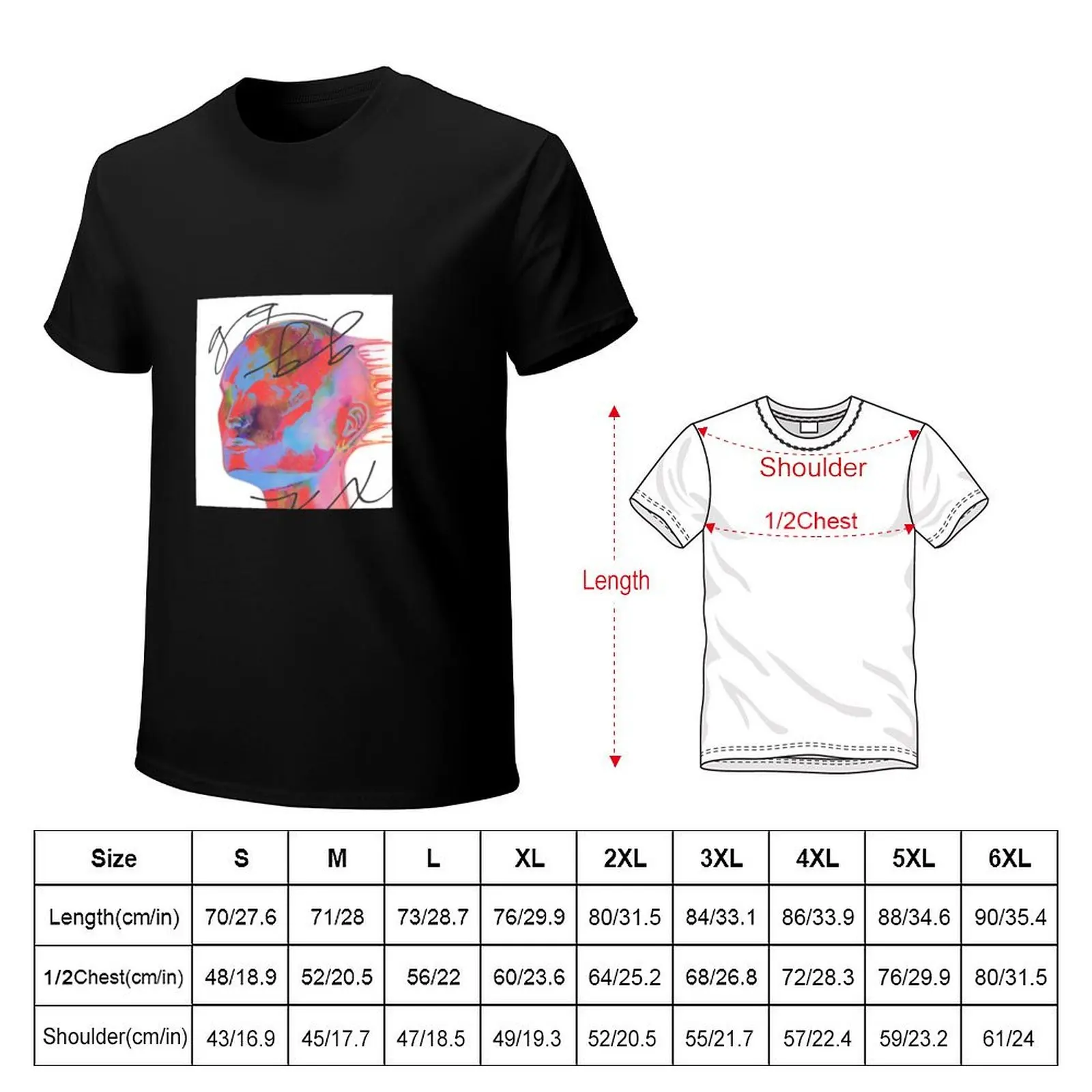 LANY gg bb xx Album Art T-Shirt Classic Graphic Short Sleeve Top