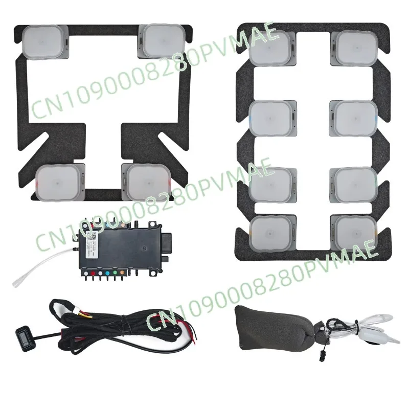 

Ergonomic Car Seat Massager for Driver, 12-Point Air Massage Car Seat Cushion, Adjustable Lumbar Support Waist Pillow