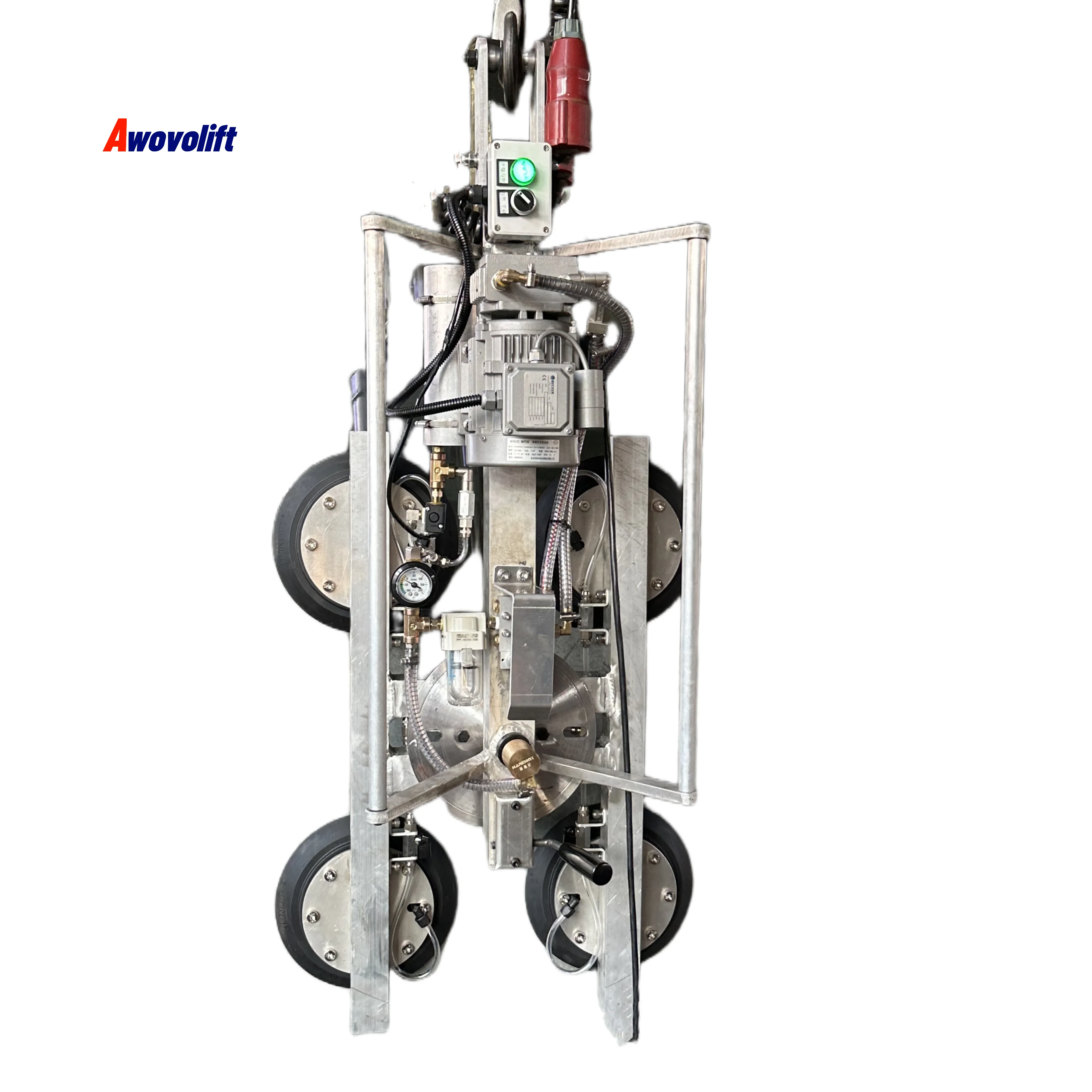 Awovolift 300kg All Aluminum Glass Edging Line Vacuum Lifter with Rotation Function Product Genre Lifters for Glass Edger Line