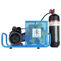 Compresor de aire PCP TUXING de 4500 psi y 300 bar, compresor de alta presión de cuatro etapas para buceo, esnórquel y lucha contra incendios, 100 l/min