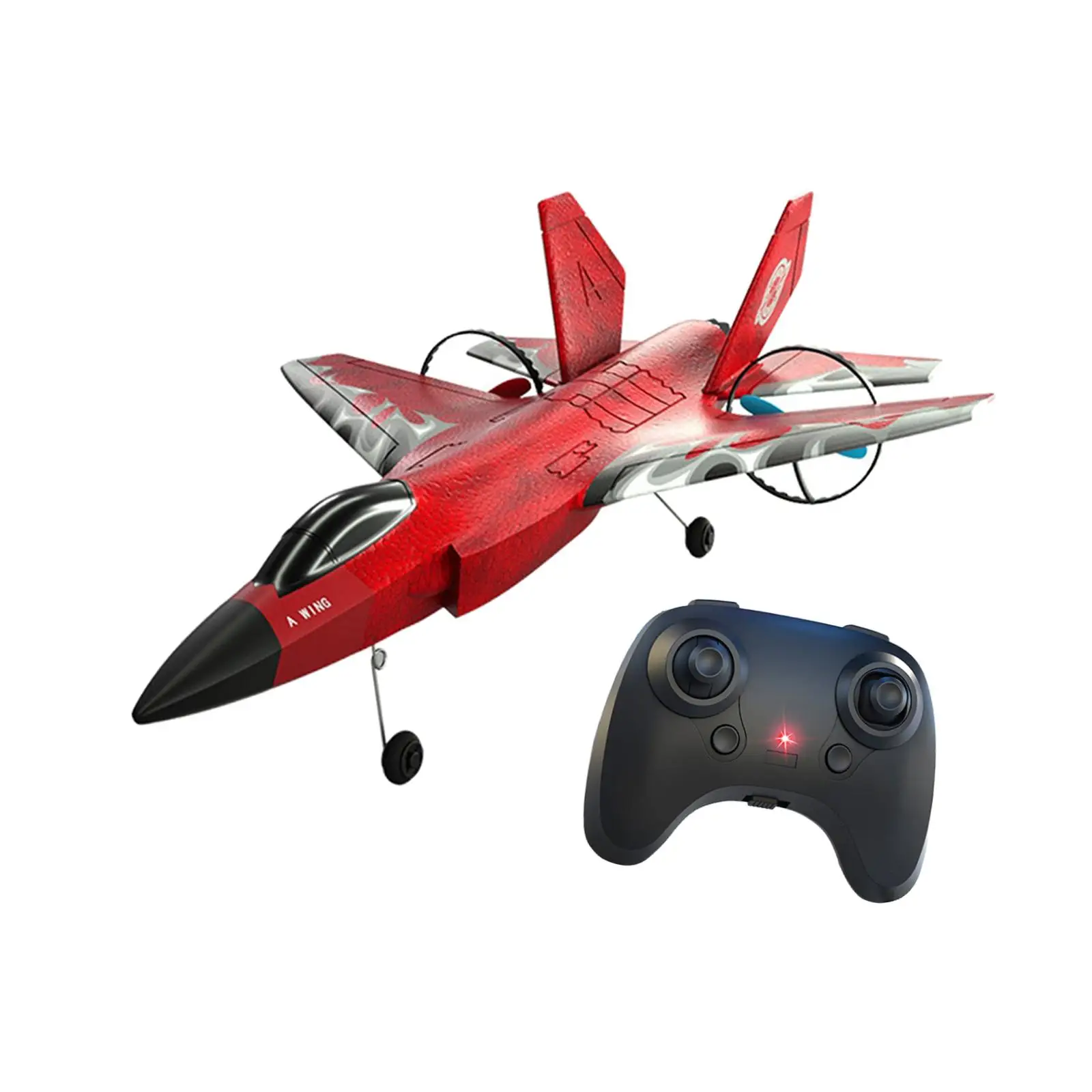 Remote Control Fighter Jet Gift Outdoor Flighting Toys Foam RC Airplane RC Plane RC Glider Aircraft Boys Girls Beginner Kids