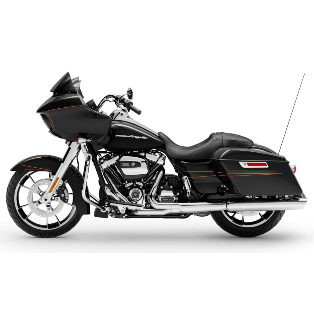 Juego de pegatinas de vinilo para Harley Touring Road Glide, juego de calcomanías de Pinstripe, 9 pegatinas, 2015 a 2023