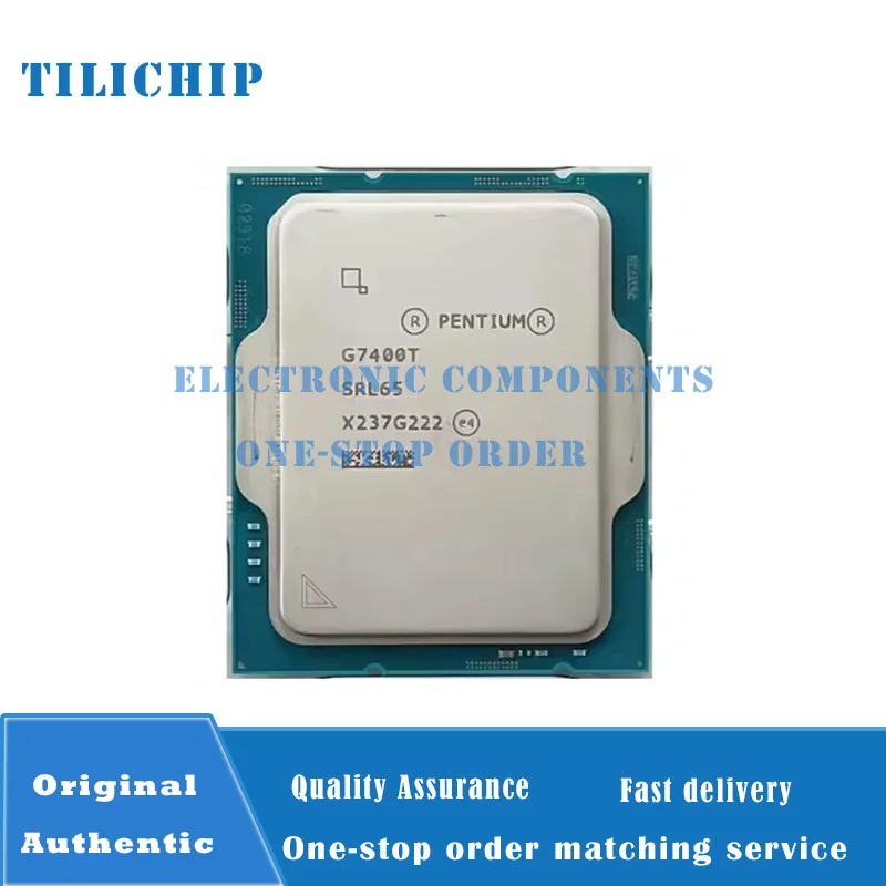 G7400T 10nm 2 Cores 4 Threads 3.1GHz 6MB 35W G 7400T Computer CPU Processor Server Package LGA1700