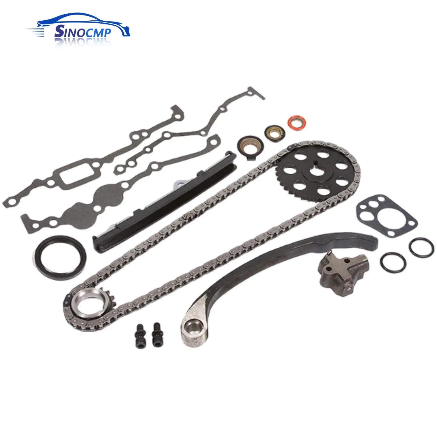 

1 Set Timing Chain Kit For 1990-97 Nissan D21 Pickup 2.4L SOHC KA24E 13021-53J00 13024-40F00 13028-8B000 13091-40F15 13085-40F00