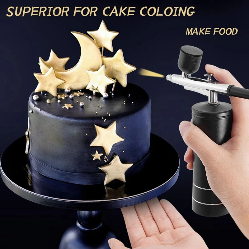 Sem fio recarregável Compressor Airbrush Set, Airbrush portátil, trata automaticamente, Pintura Modelo, Unhas, Maquiagem