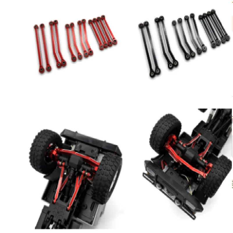

JJRC 1/18 C8823 Unimog Six-wheel Remote Control Vehicle Metal Accessories Front and Rear Tie Rods Parts