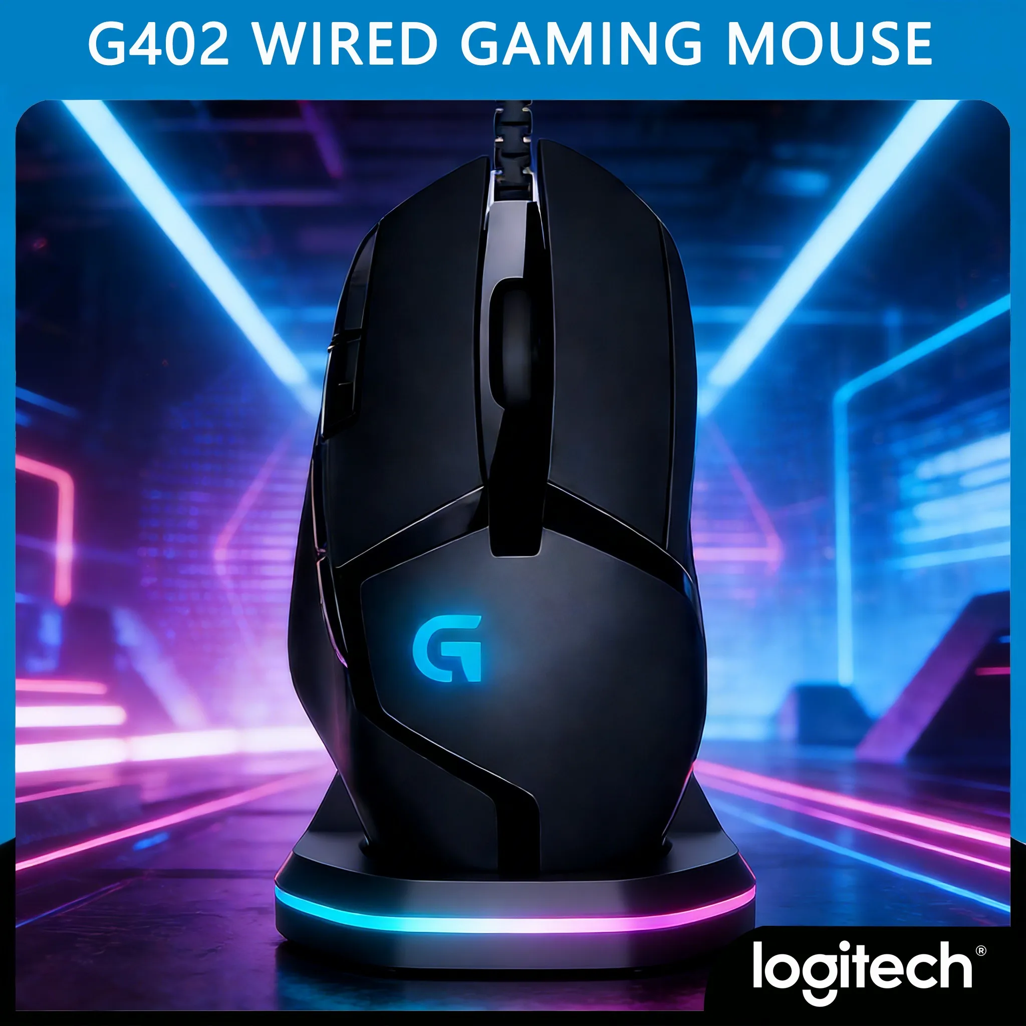 

Logitech G402 Hyperion Fury - Precision DPI Settings for Pro Gamers