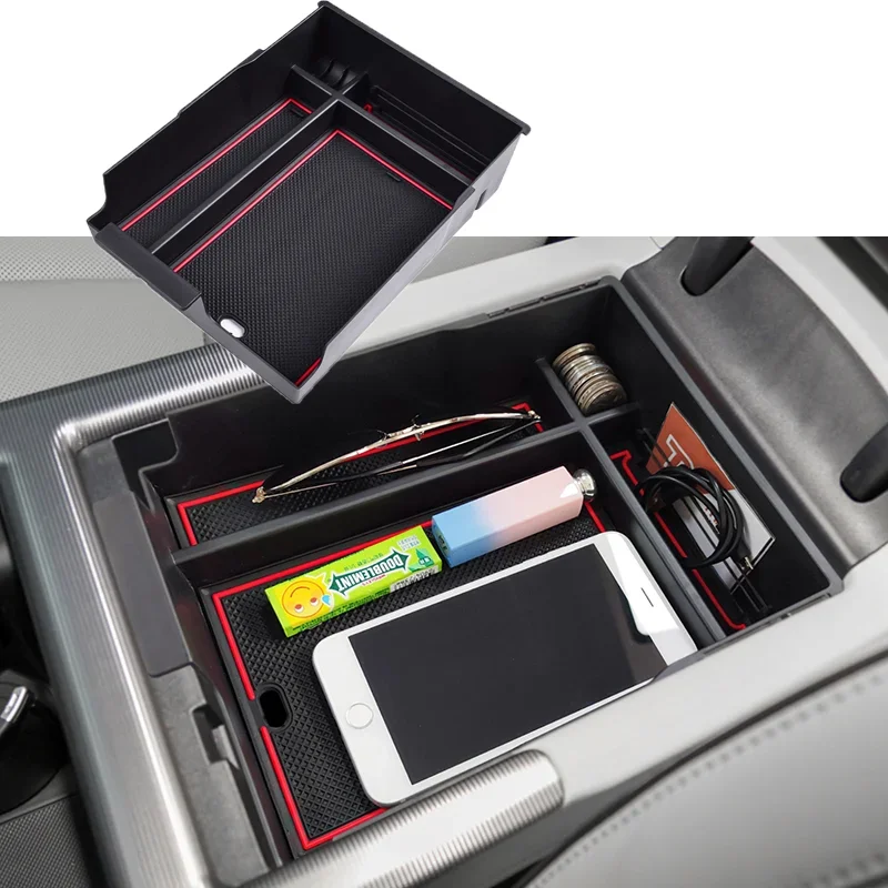 

For Hyundai Palisade 2023+ Accessories Secondary Storage Box Center Car Armrest Box High quality Console Organizer Tray