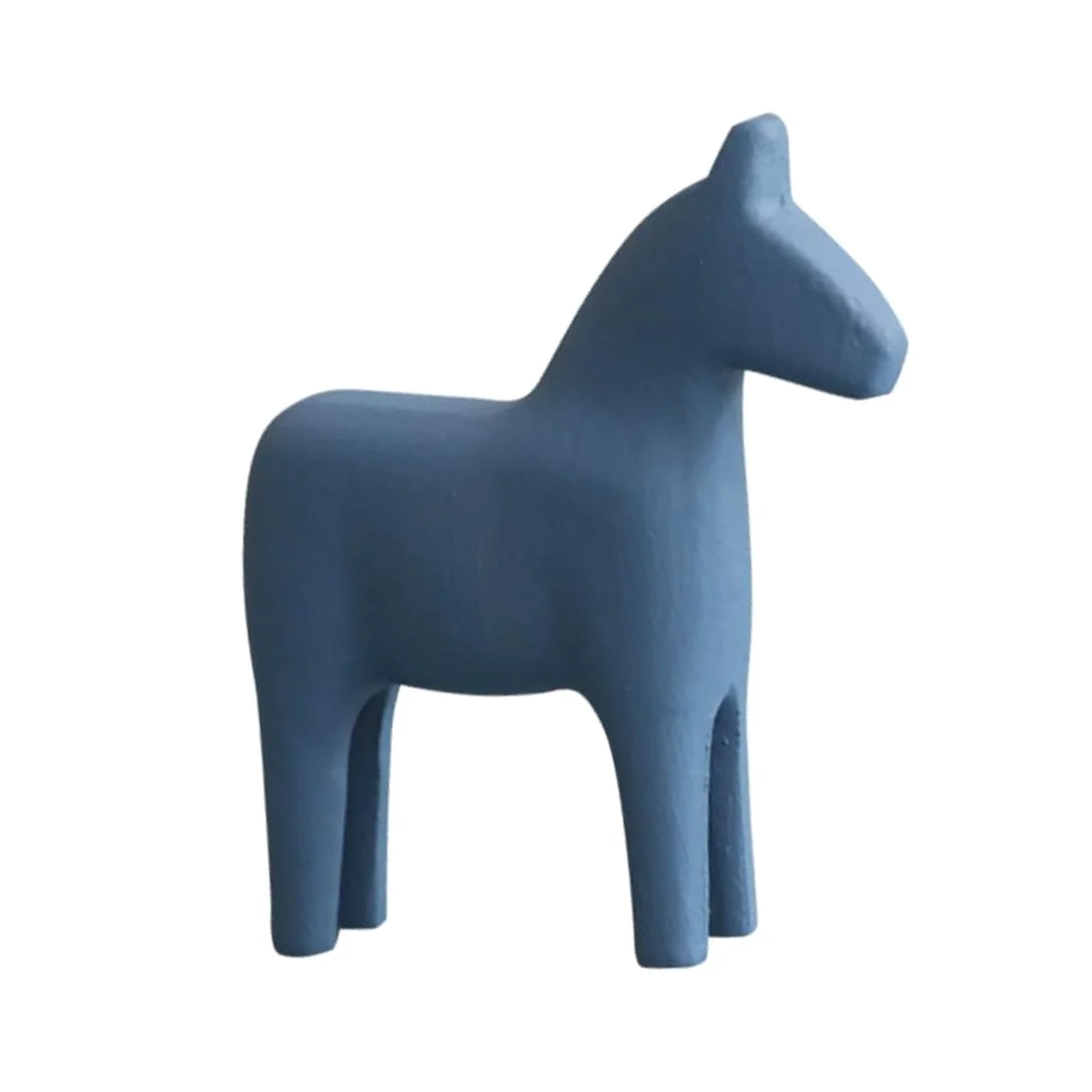 Small Wooden Horse Ornament Retro Home Decor Animals for Desktop Horse Figure Mini Rocking Horse Abstract Unique