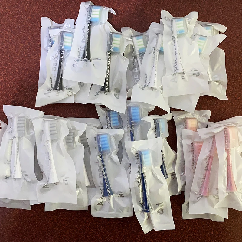 استبدال فراغ فرشاة رؤساء ل أوكلين ، لينة دوبونت ، 3 لون ، مختومة معبأة Nozzles ، X برو ، Z1 ، F1 ، واحد ، الهواء 2 ، SE ، 12 قطعة