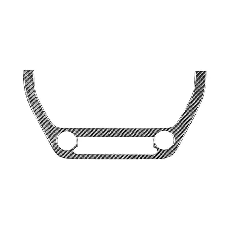 Couverture de bouton de ventilation de climatisation en fibre de carbone pour Toyota Corolla 2019-2023, accessoires intérieurs C-A54R