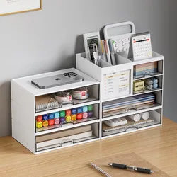 Multi-layer Makeup Drawer Organizer Home Office Stationery Storage Box Large Capacity Cosmetics Stationery Debris Holder
