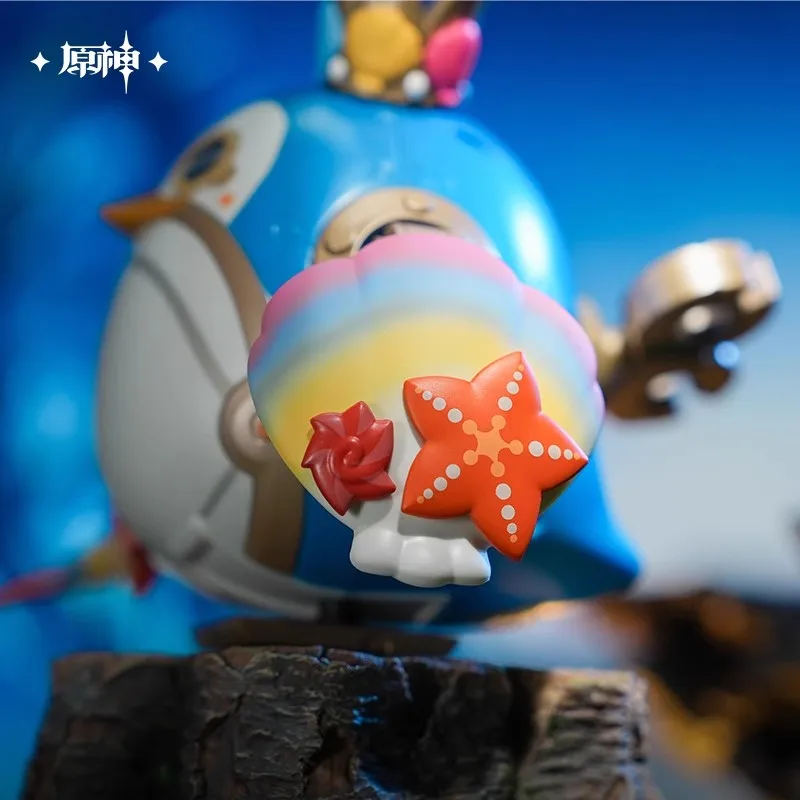 Juego Genshin Impact, producto oficial genuino, adorno musical Freminet Tercy, regalos de Navidad y Halloween, accesorio de adorno para Cosplay