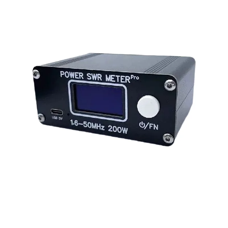 Medidor SWR de ondas curtas, HF, 200W, 1.6-50MHz, 0.5W