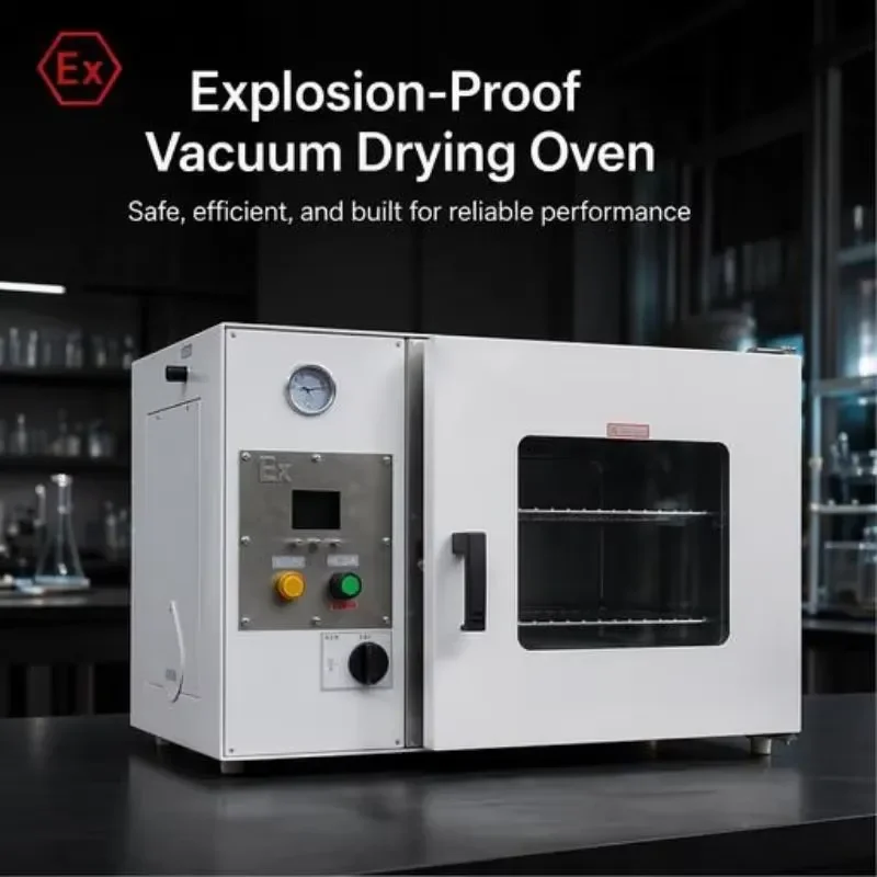 High Performance Digital Explosion-proof Vacuum Drying Oven Low Temperature Fast Drying for Electronics